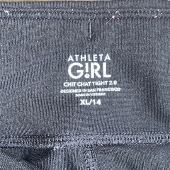 Athleta Girl Black Leggings - Picture 2 of 4
